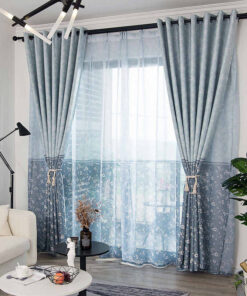 Rèm vải gấm hoa văn sang trọng Rèm vải gấm hoa văn sang trọng