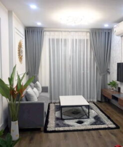 Rèm vải voan trắng 2 lớp Rèm vải voan trắng 2 lớp
