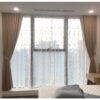 Rèm vải cản nắng 2 lớp thêu nghệ thuật Rèm vải cản nắng 2 lớp thêu nghệ thuật