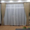 Rèm vải cao cấp màu vàng đồng Rèm vải cao cấp màu vàng đồng