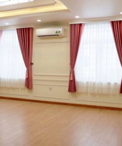 Rèm vải cửa sổ đẹp màu hồng Rèm vải cửa sổ đẹp màu hồng
