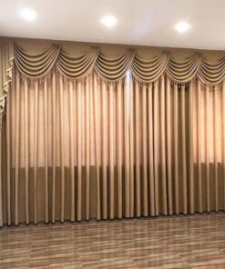 Vải rèm cửa giá rẻ màu nâu Vải rèm cửa giá rẻ màu nâu