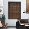 Màn sáo gỗ phòng khách hiện đại chống nắng