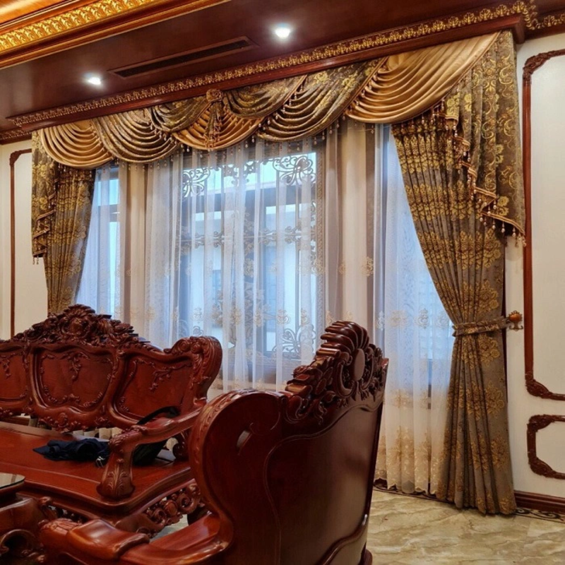 Tổng hợp 50+ mẫu rèm phong cách Châu Âu đẹp - Sang trọng 3 Rèm phong cách châu âu