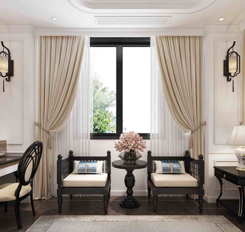Tổng hợp 50+ mẫu rèm phong cách Châu Âu đẹp - Sang trọng 11 Rèm phong cách châu âu