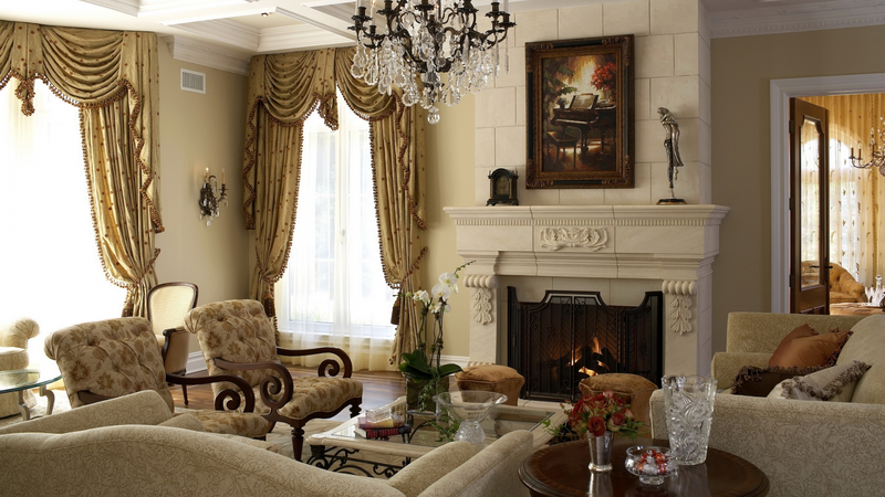 Tổng hợp 50+ mẫu rèm phong cách Châu Âu đẹp - Sang trọng 6 Rèm phong cách châu âu