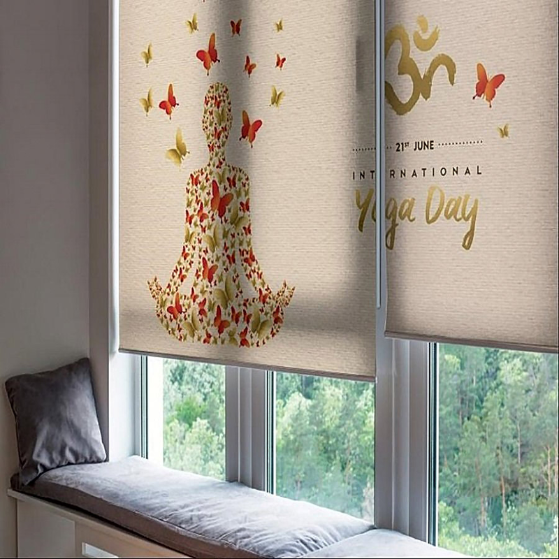 Mẫu rèm cuốn đẹp